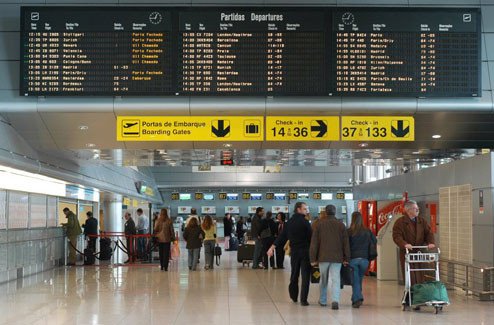 Aeroportos recebem 16 milhões de turistas no verão