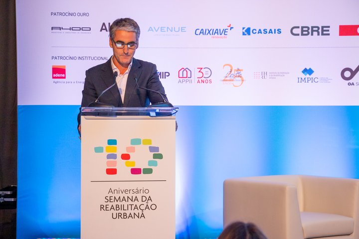 Pedro Lancastre discursa na X edição da SRU do Porto.