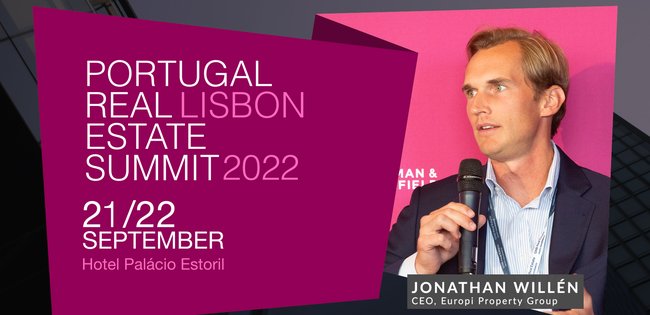 JONATHAN WILLÉN | EUROPI PROPERTY GROUP | PORTUGAL REAL ESTATE SUMMIT 2022