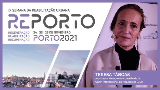 TERESA TÁBOAS | ARQUITECTA - UIA | SEMANA RU | PORTO | 2021