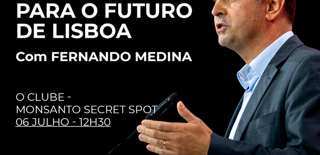 Fernando Medina| Prioridades para Lisboa| Almoço Conferência